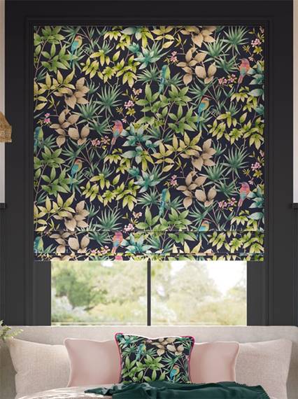 Paradiso Velvet Midnight Roman Blind thumbnail image