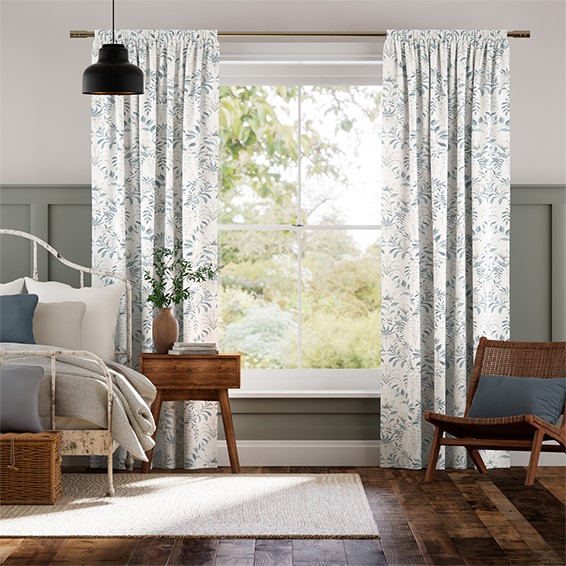 Parterre Off White Seaspray Curtains