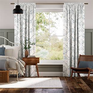 Parterre Off White Seaspray Curtains thumbnail image