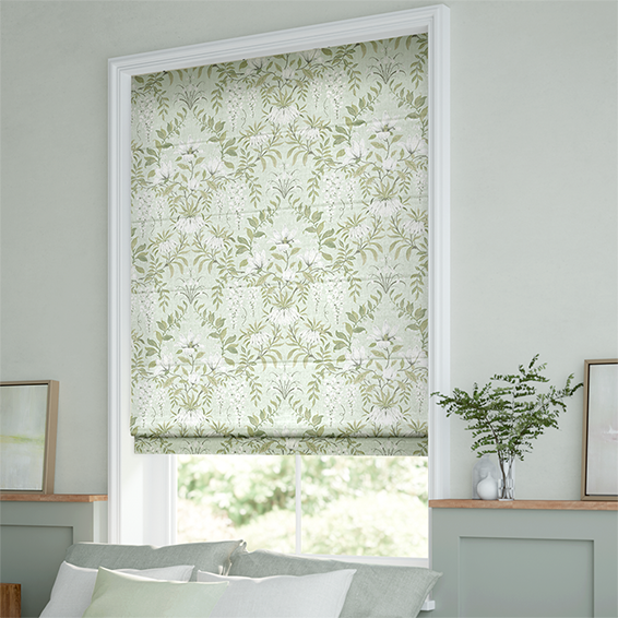 Parterre Sage Roman Blind