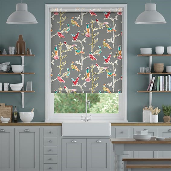 Passaro Pewter Roller Blind