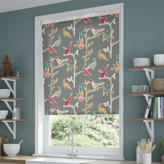 Passaro Pewter Roller Blind