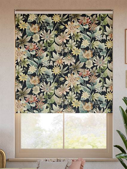 Passionflower Fawn Roller Blind thumbnail image