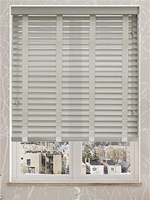 Pebble Grey & Pebble Wooden Blind thumbnail image