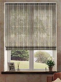 Pemba Voile Fawn Roman Blind thumbnail image