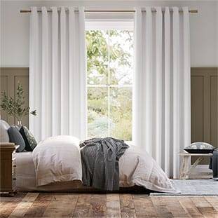 Penrith Bright White Curtains thumbnail image