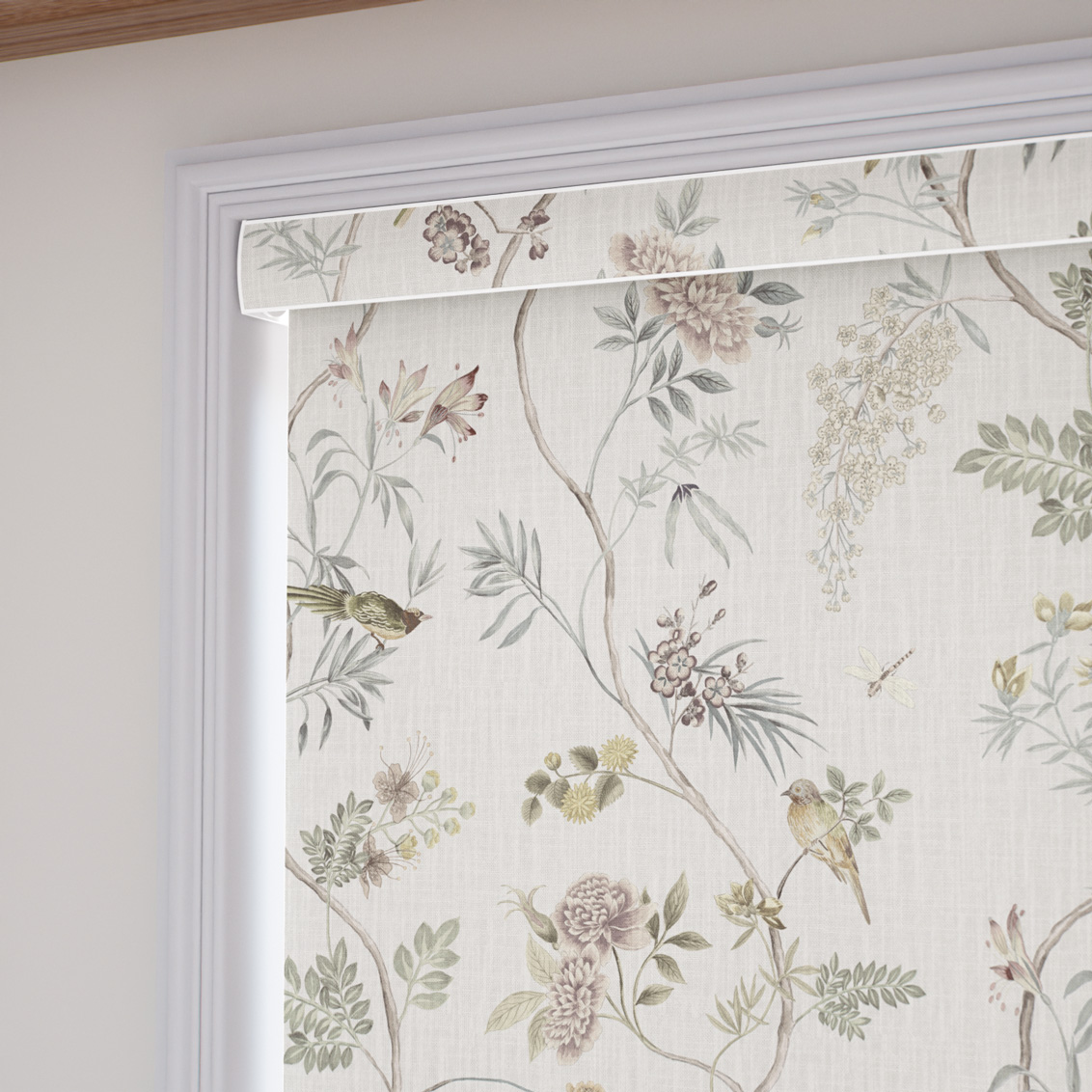 Peonybloom Heather Roller Blind