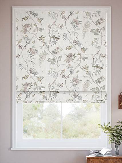 Peonybloom Heather Roman Blind thumbnail image