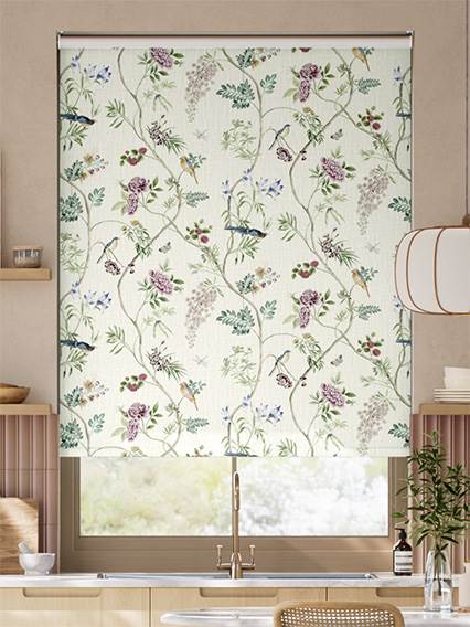 Peonybloom Plum Roller Blind thumbnail image