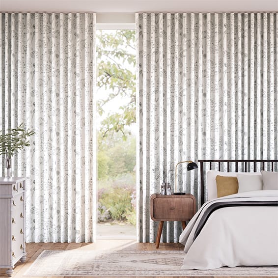 Perennia Soft Grey Curtains