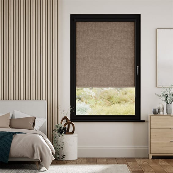 PerfectFIT Canali Blackout Nutmeg Roller Blind