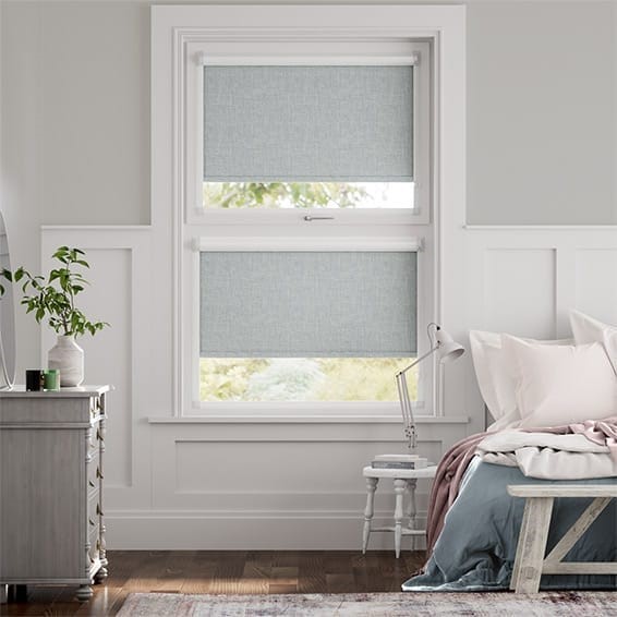 PerfectFIT Canali Blackout Silver Grey Roller Blind