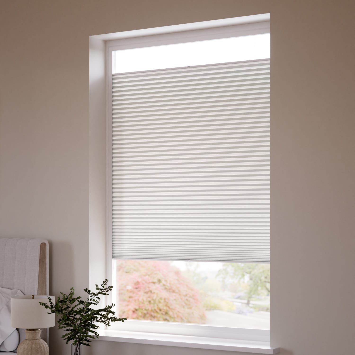 PerfectFIT DuoLight Cloud White Thermal Blind