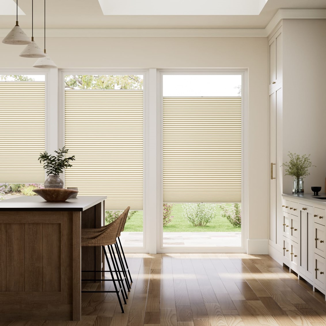 PerfectFIT DuoLight Cream Conservatory  Thermal Conservatory Blind