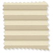 PerfectFIT DuoLight Cream Conservatory  Perfect Fit Pleated swatch image