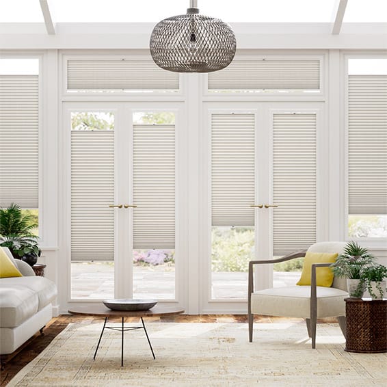 PerfectFIT DuoShade Crackle Birch Thermal Conservatory Blind