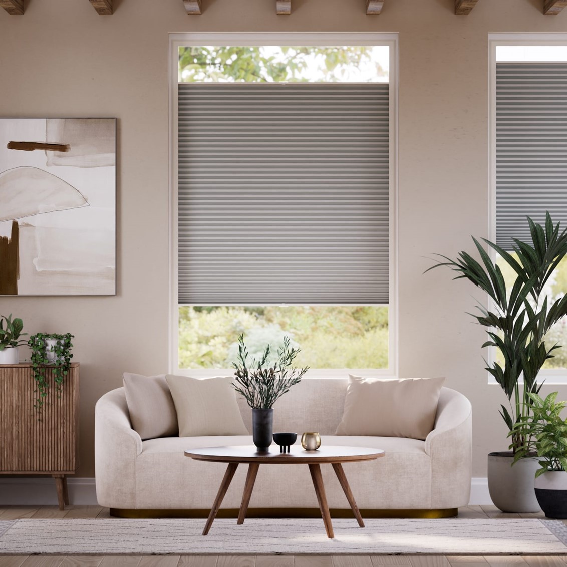 PerfectFIT DuoShade Deep Grey Thermal Blind