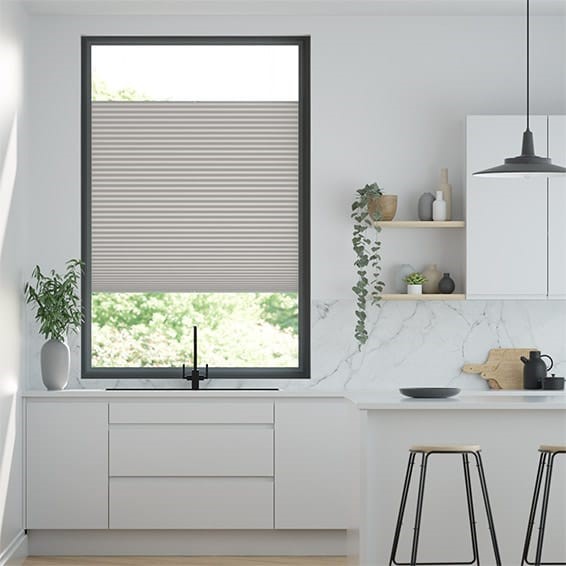 PerfectFIT DuoShade Wisp Grey Thermal Blind