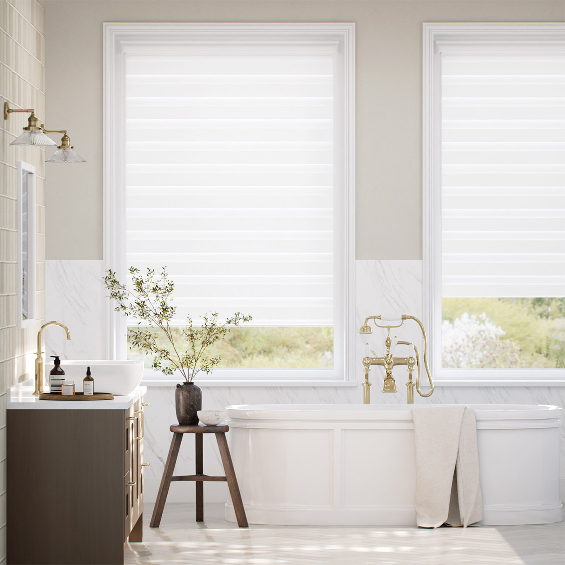PerfectFIT Enjoy Bright White Roller Blind