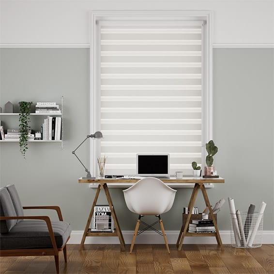 PerfectFIT Enjoy Dimout Ivory Roller Blind