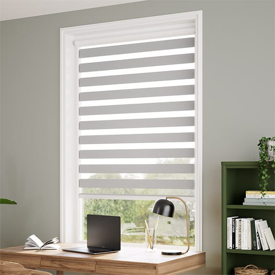 PerfectFIT Enjoy Dimout Silver Roller Blind