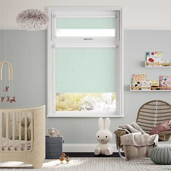 PerfectFIT Florence Blackout Mineral Blue Roller Blind