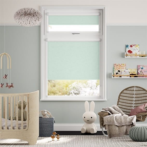 PerfectFIT Florence Blackout Mineral Blue Roller Blind