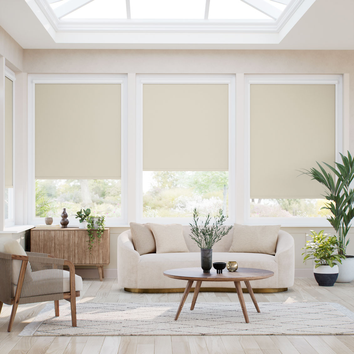 PerfectFIT Marbella Blackout Sand Roller Blind