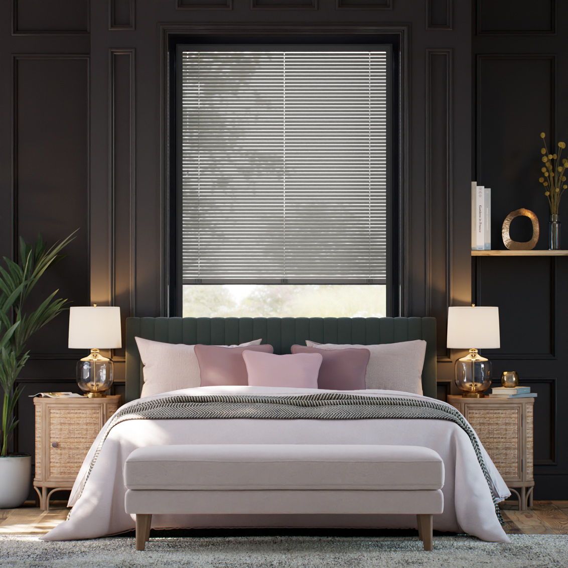 PerfectFIT Oscar Matte Anchor Grey Venetian Blind - 25mm Slat