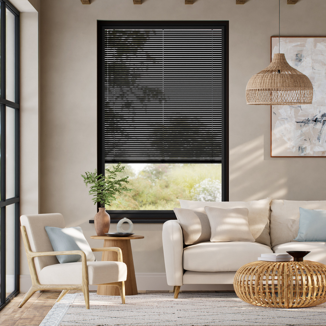 PerfectFIT Oscar Matte Charcoal Venetian Blind - 25mm Slat