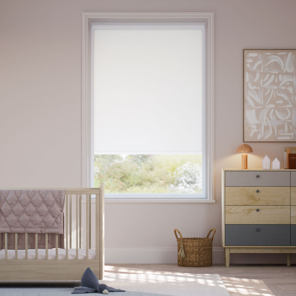 PerfectFIT Selene Blackout Porcelain Roller Blind