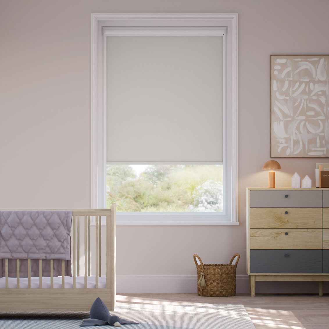Perfect Fit® Titan Blackout Canvas Roller Blind
