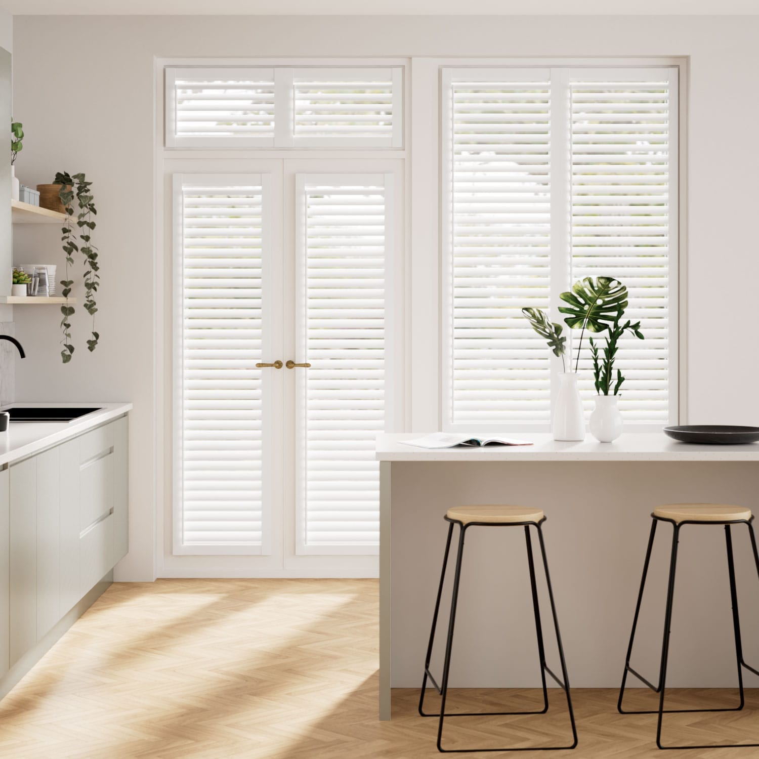 PerfectFIT Cool White  Shutter Blind