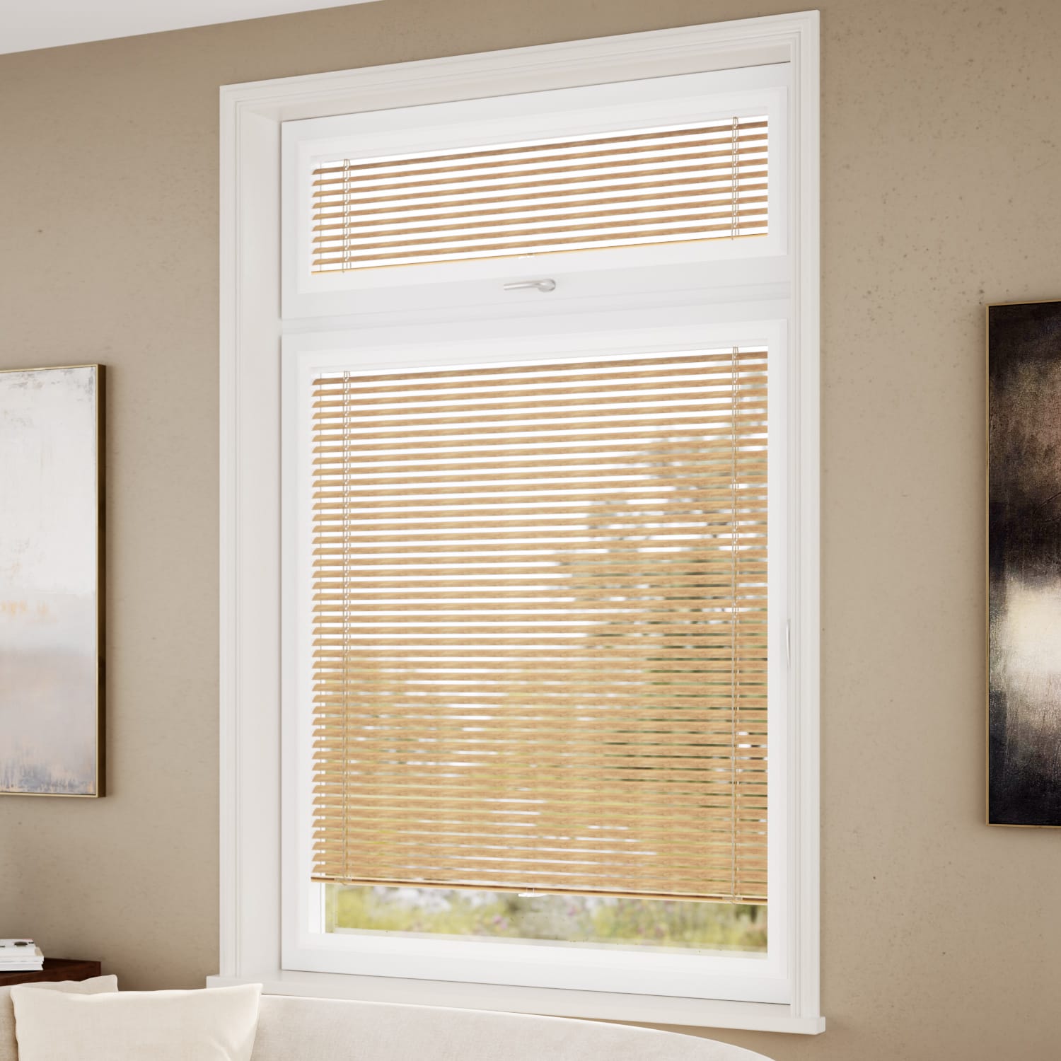 PerfectFIT Woodgrain Oak Blind