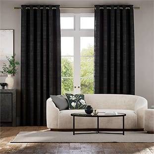 Persian Velvet Noir Curtains thumbnail image