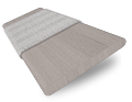 Pewter & Mist Wooden Blind swatch image