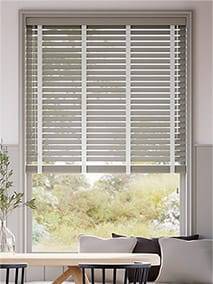 Pewter & Mist Wooden Blind thumbnail image