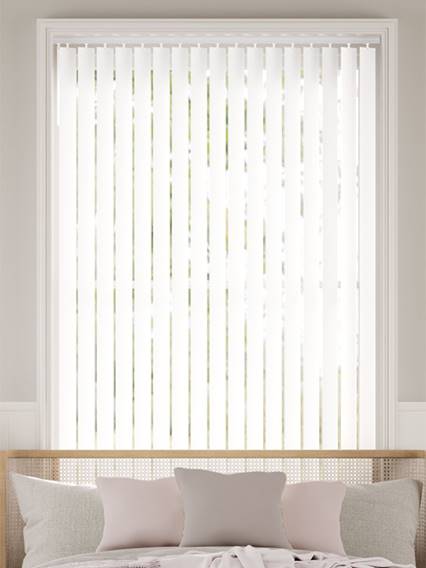 Piatto Porcelain White Vertical Blind thumbnail image