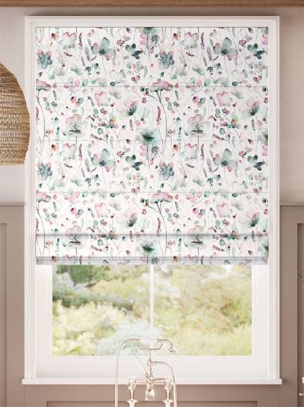 Pimelea Meadow Cream Roman Blind thumbnail image