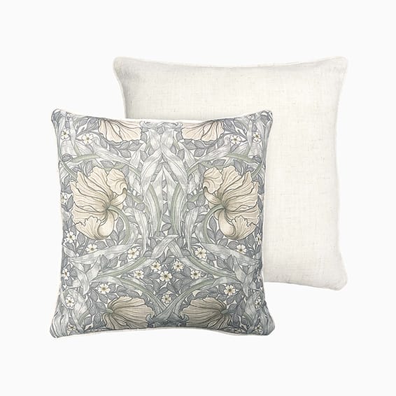 William Morris Pimpernel Dove Grey Cushion