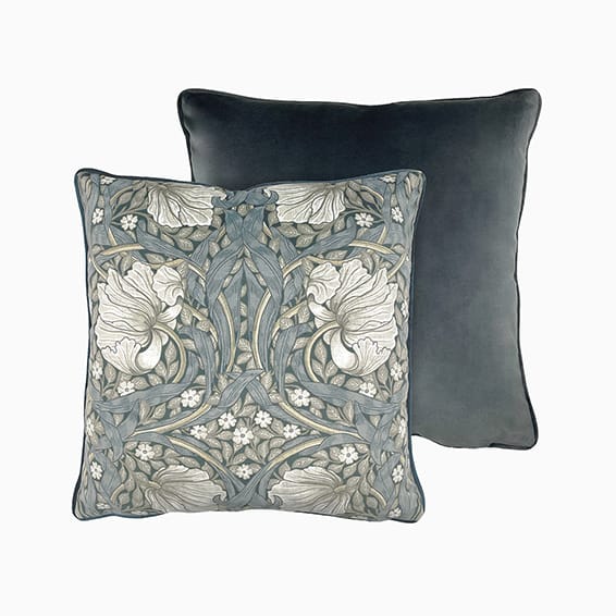 William Morris Pimpernel French Grey Cushion