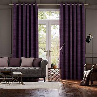 Plush Chenille Amethyst Curtains thumbnail image