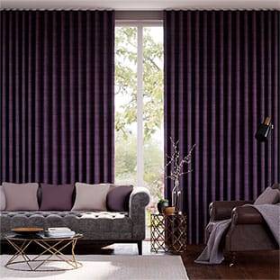 Plush Chenille Amethyst Curtains thumbnail image