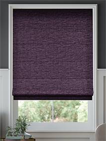 Plush Chenille Amethyst Roman Blind thumbnail image