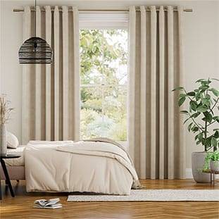 Plush Velvet Almond Curtains thumbnail image