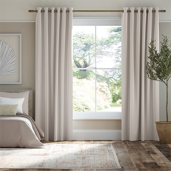 Plush Velvet Stratus Grey Curtains