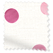 Polka Dot Pink Roman Blind swatch image