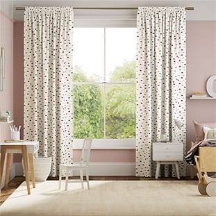 Polka Dot Purple Curtains thumbnail image