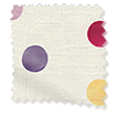 Twist2Go Polka Dot Purple Roller Blind swatch image