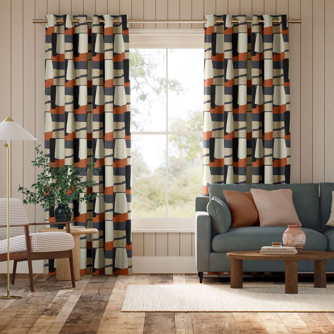 Porto Clay Curtains